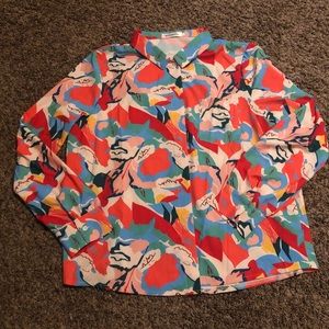 ✨✨ Bold-Printed Button Up Shirt ✨✨